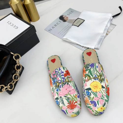 Replica Gucci Slippers For Women #1211274 $76.00 USD for Wholesale