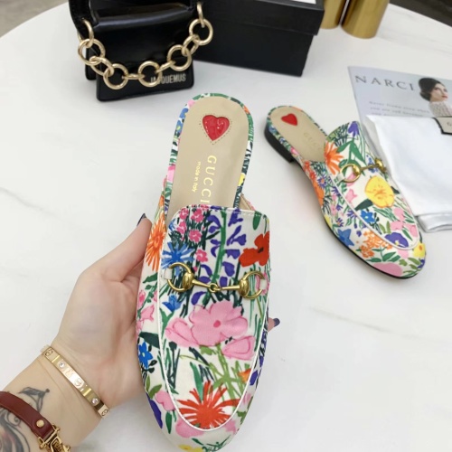 Replica Gucci Slippers For Women #1211274 $76.00 USD for Wholesale