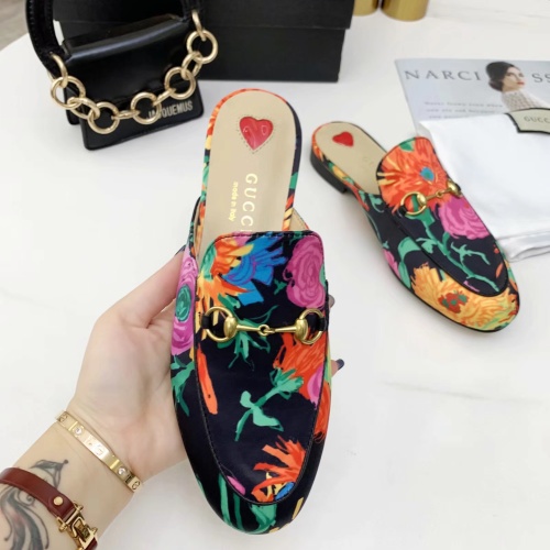 Replica Gucci Slippers For Women #1211276 $76.00 USD for Wholesale