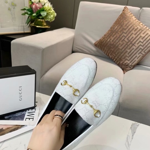 Replica Gucci Oxfords Shoes For Women #1211283 $80.00 USD for Wholesale