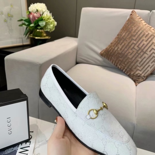 Replica Gucci Oxfords Shoes For Women #1211283 $80.00 USD for Wholesale