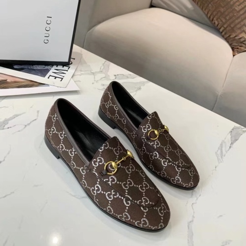 Gucci Oxfords Shoes For Women #1211290 $80.00 USD, Wholesale Replica Gucci Oxfords Shoes