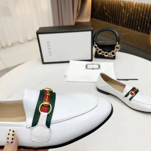 Replica Gucci Oxfords Shoes For Women #1211294 $82.00 USD for Wholesale