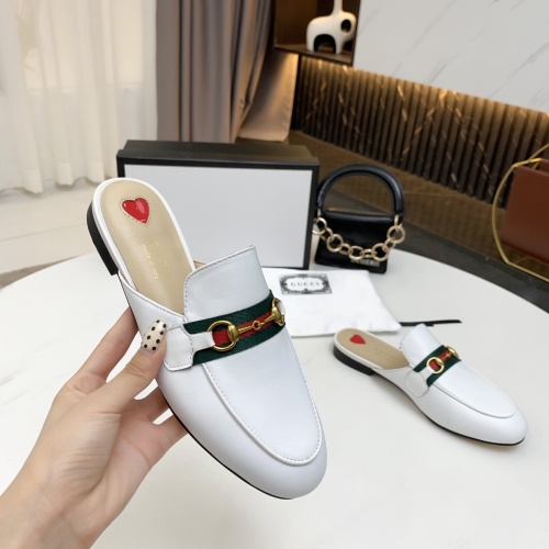 Replica Gucci Slippers For Women #1211302 $72.00 USD for Wholesale