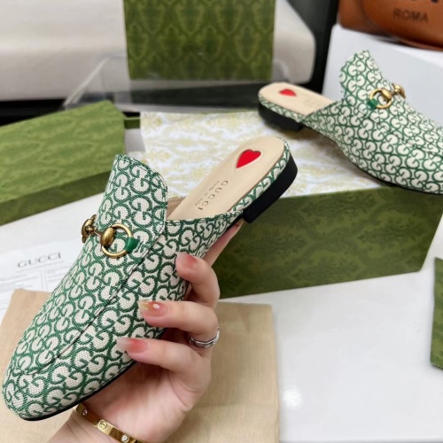 Replica Gucci Slippers For Women #1211344 $88.00 USD for Wholesale