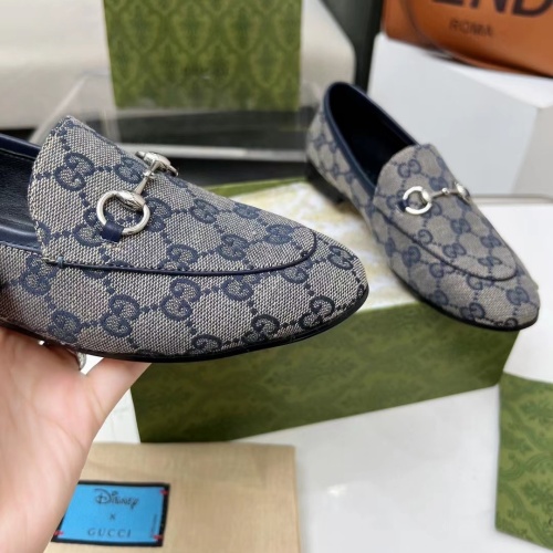 Replica Gucci Oxfords Shoes For Women #1211357 $98.00 USD for Wholesale