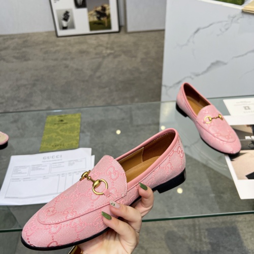 Replica Gucci Oxfords Shoes For Women #1211358 $96.00 USD for Wholesale