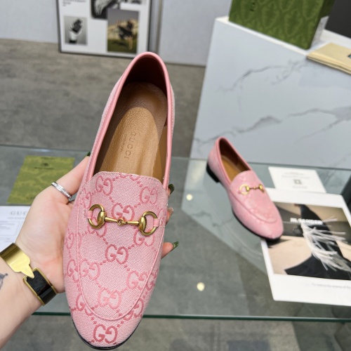 Replica Gucci Oxfords Shoes For Women #1211358 $96.00 USD for Wholesale