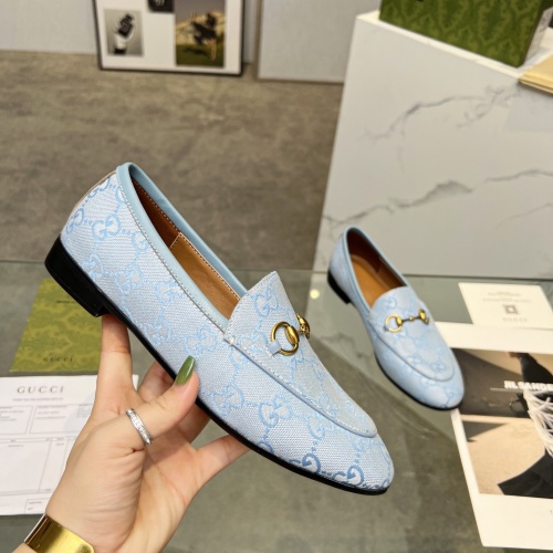 Replica Gucci Oxfords Shoes For Women #1211359 $96.00 USD for Wholesale