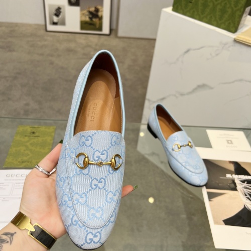 Replica Gucci Oxfords Shoes For Women #1211359 $96.00 USD for Wholesale