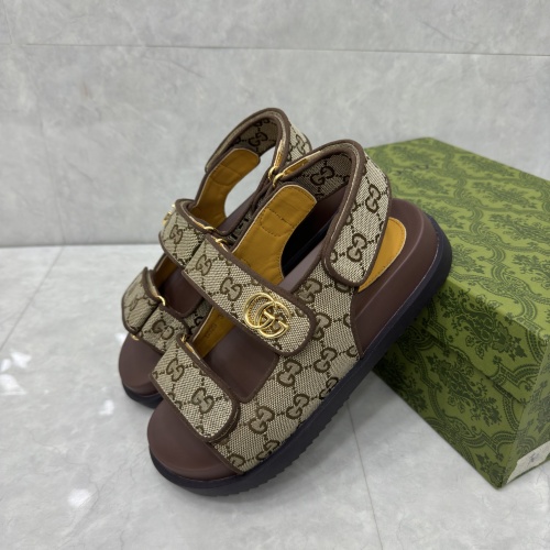 Replica Gucci Sandal For Women #1211370 $98.00 USD for Wholesale