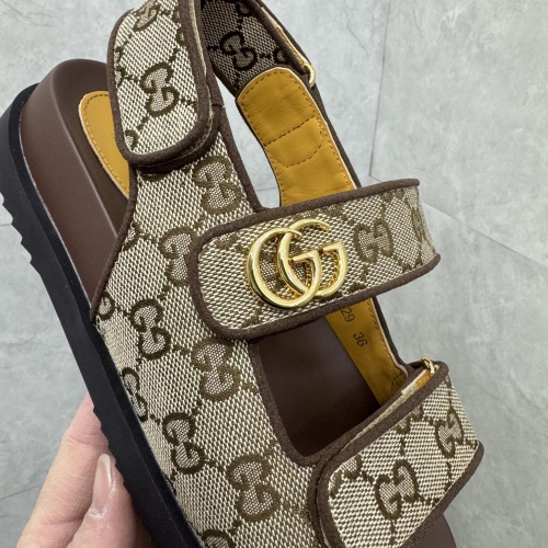 Replica Gucci Sandal For Women #1211370 $98.00 USD for Wholesale