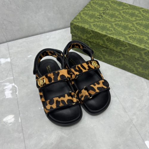 Replica Gucci Sandal For Women #1211373 $100.00 USD for Wholesale