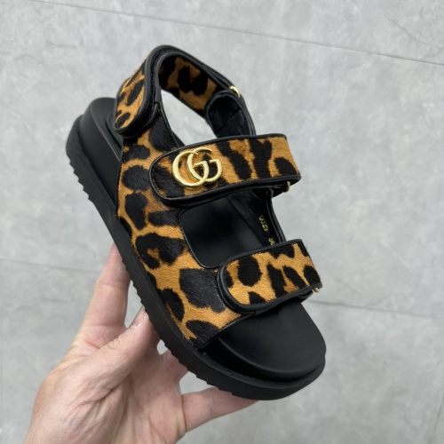 Replica Gucci Sandal For Women #1211373 $100.00 USD for Wholesale