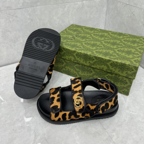 Replica Gucci Sandal For Women #1211373 $100.00 USD for Wholesale