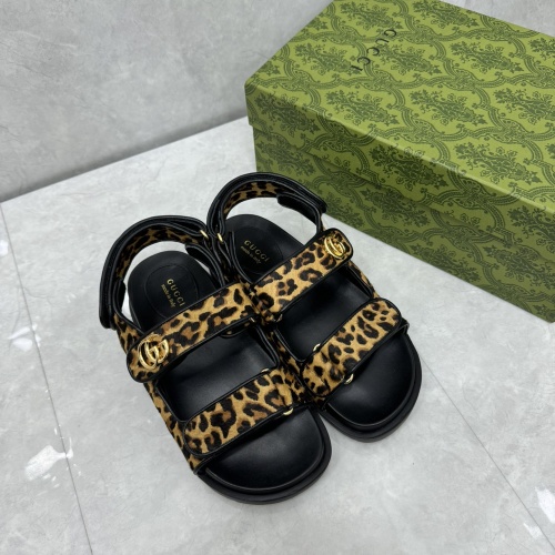 Replica Gucci Sandal For Women #1211374 $100.00 USD for Wholesale