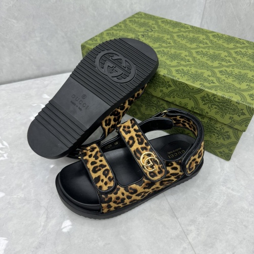 Replica Gucci Sandal For Women #1211374 $100.00 USD for Wholesale