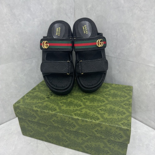 Replica Gucci Slippers For Women #1211387 $88.00 USD for Wholesale