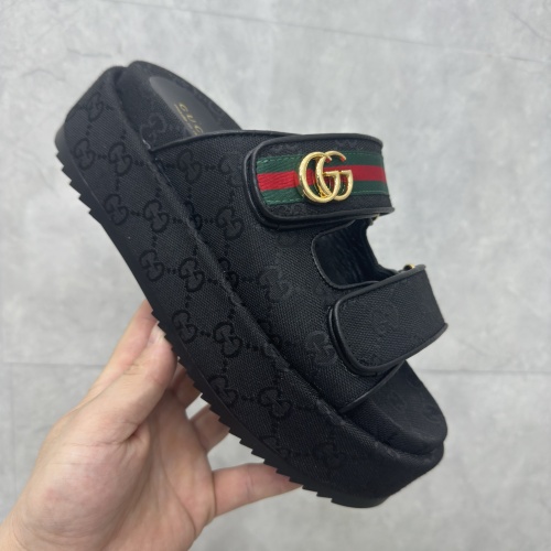 Replica Gucci Slippers For Women #1211387 $88.00 USD for Wholesale