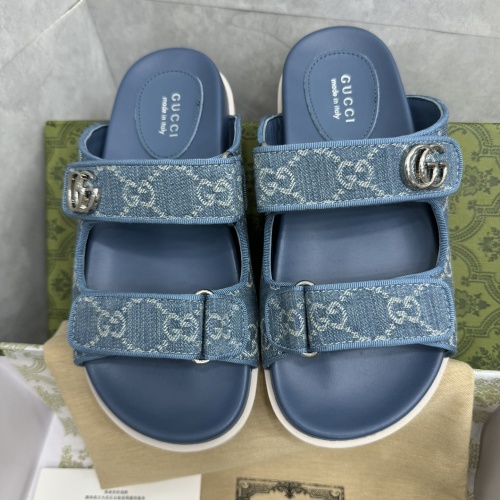 Replica Gucci Slippers For Women #1211388 $88.00 USD for Wholesale