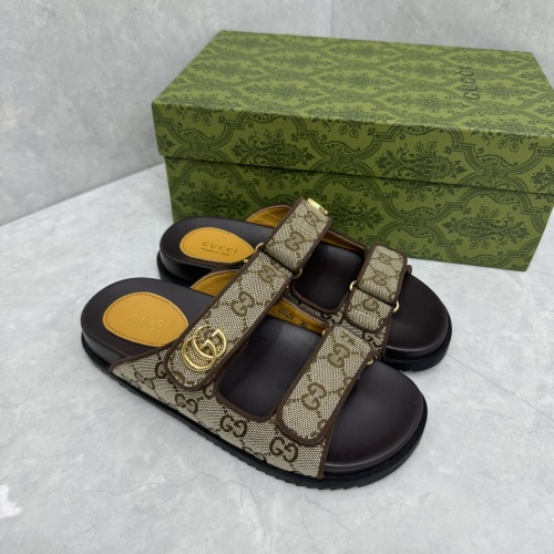 Replica Gucci Slippers For Men #1211393 $88.00 USD for Wholesale