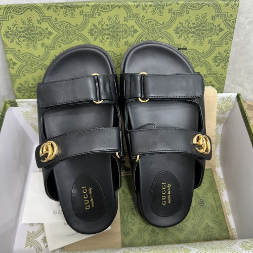 Replica Gucci Slippers For Women #1211395 $88.00 USD for Wholesale