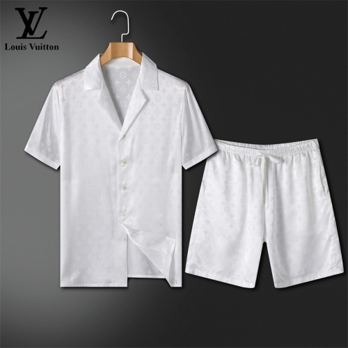 Louis Vuitton LV Tracksuits Short Sleeved For Men #1211416 $72.00 USD, Wholesale Replica Louis Vuitton LV Tracksuits