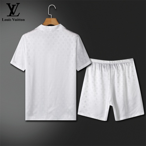 Replica Louis Vuitton LV Tracksuits Short Sleeved For Men #1211416 $72.00 USD for Wholesale