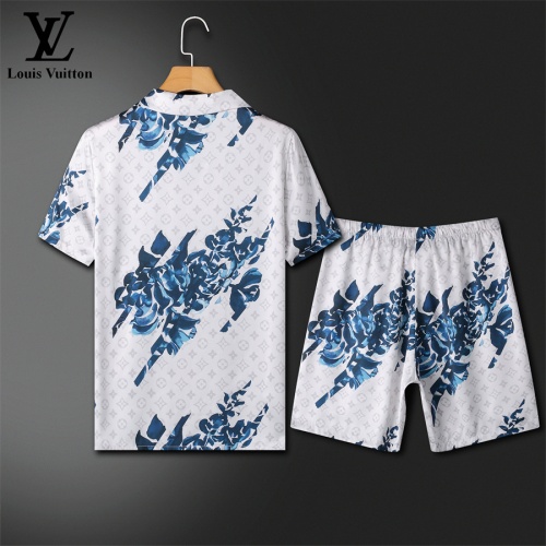 Replica Louis Vuitton LV Tracksuits Short Sleeved For Men #1211421 $72.00 USD for Wholesale