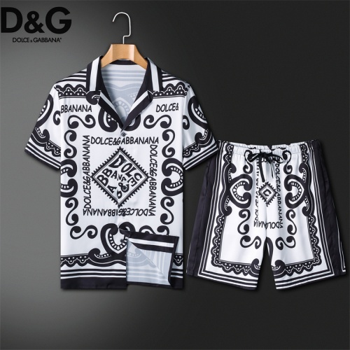 Dolce &amp; Gabbana D&amp;G Tracksuits Short Sleeved For Men #1211441 $72.00 USD, Wholesale Replica Dolce &amp; Gabbana D&amp;G Tracksuits