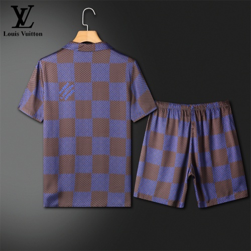 Replica Louis Vuitton LV Tracksuits Short Sleeved For Men #1211446 $72.00 USD for Wholesale