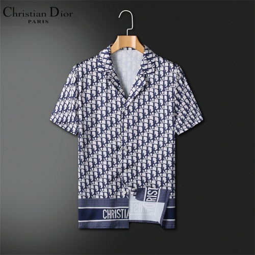 Replica Christian Dior Tracksuits Short Sleeved For Men #1211447 $72.00 USD for Wholesale