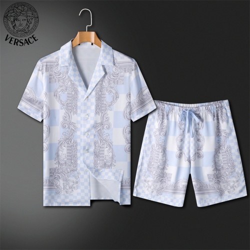 Versace Tracksuits Short Sleeved For Men #1211449 $72.00 USD, Wholesale Replica Versace Tracksuits