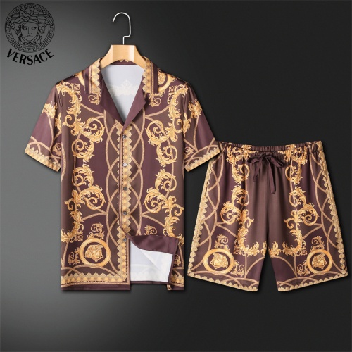 Versace Tracksuits Short Sleeved For Men #1211453 $72.00 USD, Wholesale Replica Versace Tracksuits