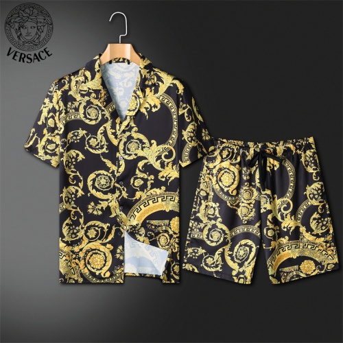 Versace Tracksuits Short Sleeved For Men #1211459 $72.00 USD, Wholesale Replica Versace Tracksuits