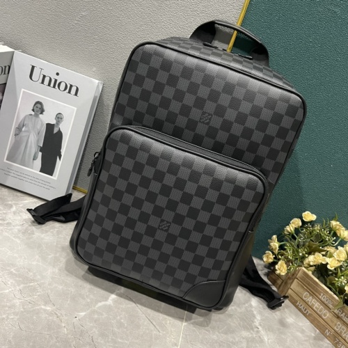 Louis Vuitton LV AAA Man Backpacks #1211466 $80.00 USD, Wholesale Replica Louis Vuitton LV AAA Man Backpacks