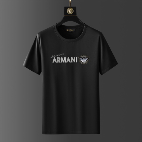 Replica Armani Tracksuits Short Sleeved For Men #1211470 $64.00 USD for Wholesale