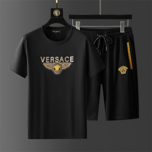 Versace Tracksuits Short Sleeved For Men #1211476 $64.00 USD, Wholesale Replica Versace Tracksuits