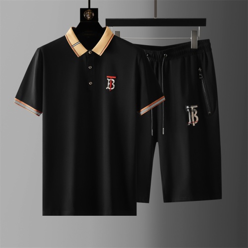 Burberry Tracksuits Short Sleeved For Men #1211517 $68.00 USD, Wholesale Replica Burberry Tracksuits