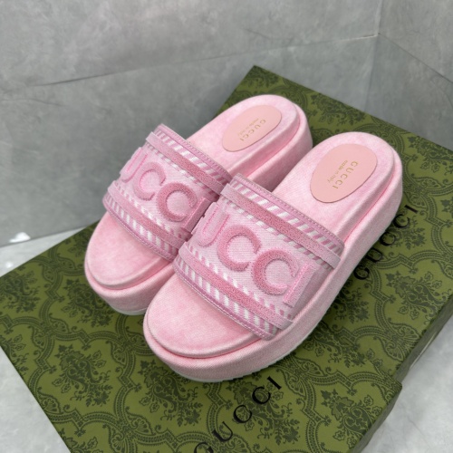 Gucci Slippers For Women #1211557 $88.00 USD, Wholesale Replica Gucci Slippers