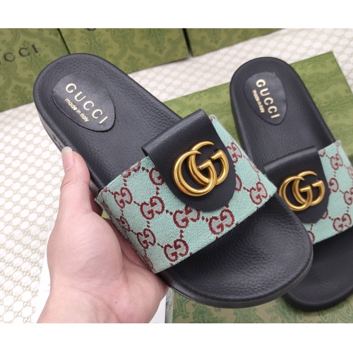 Replica Gucci Slippers For Men #1211567 $52.00 USD for Wholesale