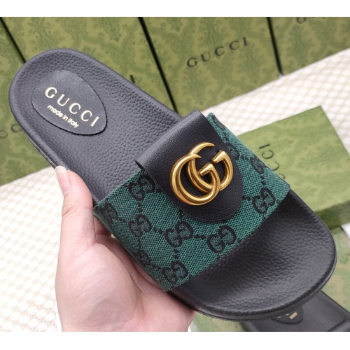 Replica Gucci Slippers For Men #1211569 $52.00 USD for Wholesale