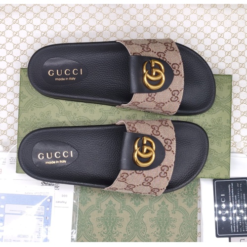 Replica Gucci Slippers For Women #1211570 $52.00 USD for Wholesale