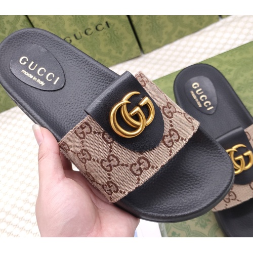 Replica Gucci Slippers For Women #1211570 $52.00 USD for Wholesale