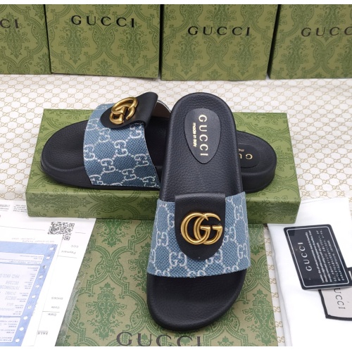 Replica Gucci Slippers For Women #1211572 $52.00 USD for Wholesale