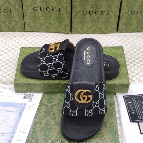 Replica Gucci Slippers For Men #1211575 $52.00 USD for Wholesale