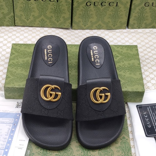 Gucci Slippers For Men #1211577 $52.00 USD, Wholesale Replica Gucci Slippers