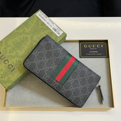 Replica Gucci Wallets #1211645 $40.00 USD for Wholesale