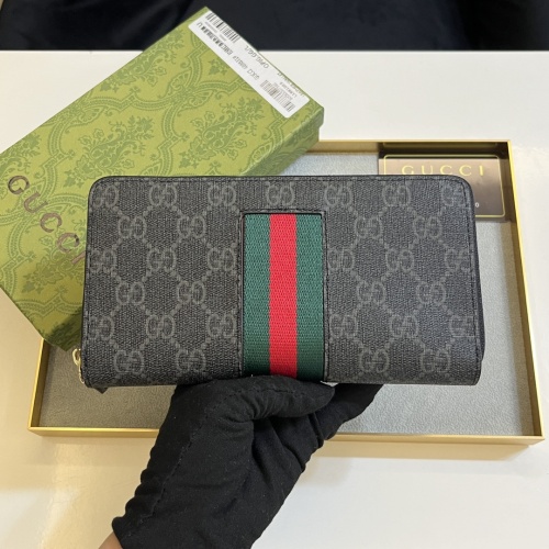 Replica Gucci Wallets #1211645 $40.00 USD for Wholesale