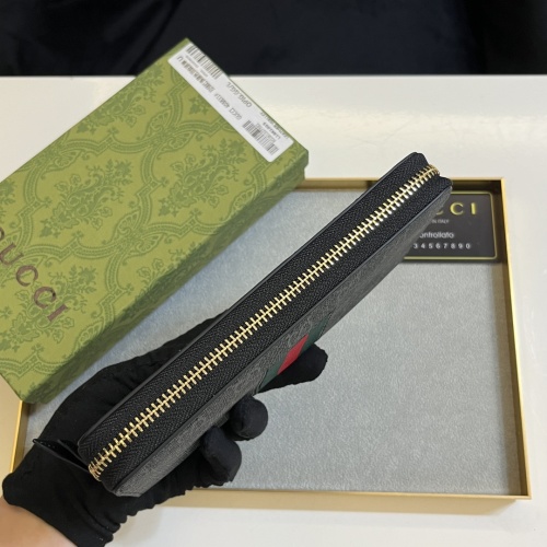 Replica Gucci Wallets #1211645 $40.00 USD for Wholesale